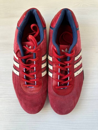 Adidas Goodyear Team Red Suede Racing Sneakers US 10 / UK 9.5 / EU 44 Rare Y2K - Picture 2 of 15
