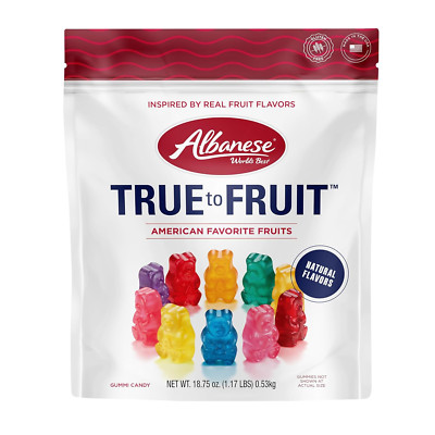 World'S Best True to Fruit    American Favorite Fruits Gummies, 18.75Oz Bag of C