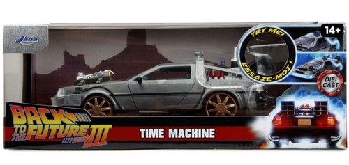 Jada Hollywood Rides 1/24 Back to the Future Part III Time Machine Rail Version - Picture 9 of 9