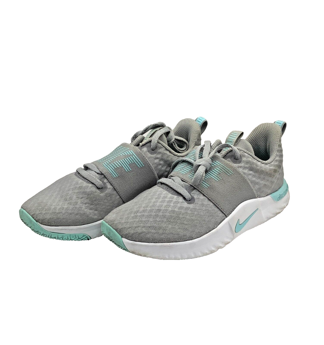 Nike Women's Renew in-Season TR 9 Running Shoe Grey/Blue Size 6.5