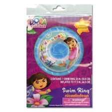 Inflatable Swim Ring Dora & Boots Age 3+ NIP Bikini