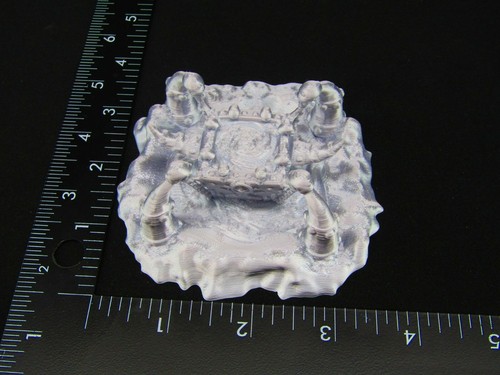 Smelting Ironworks Vat Cauldron Scatter Terrain Scenery 3D Printed Mini - Picture 6 of 6