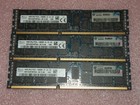 LOT OF 3 HP 628974-081 HYNIX 16GB 2Rx4 PC3L-10600R ECC SERVER DIMMS 48GB TOTAL