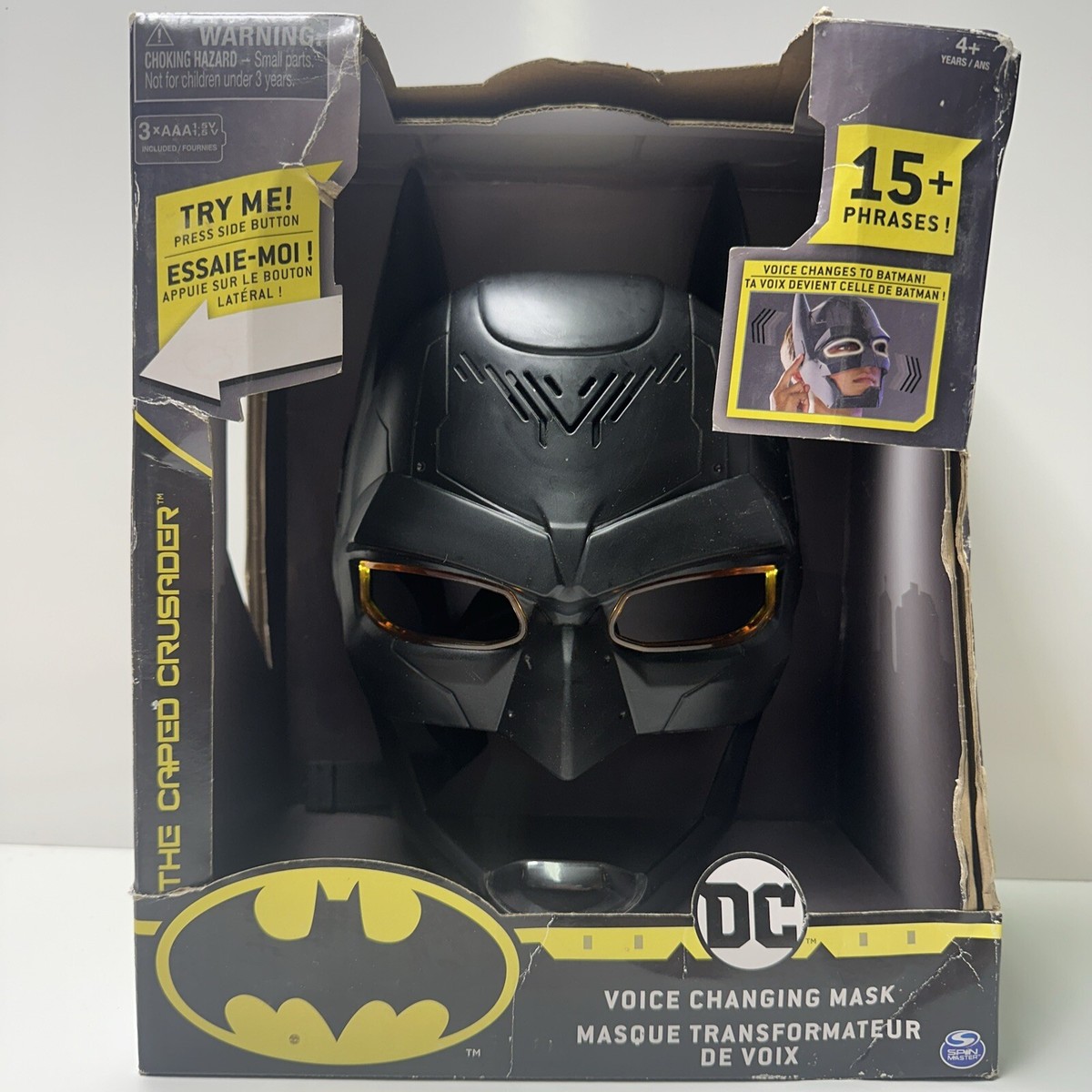 SPIN MASTER BATMAN BAT-TECH VOICE CHANGING MASK, Halloween