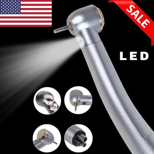 1/10pcs NSK Style Dental LED Fiber Optic E-generator /High Speed handpiece 4Hole - 第 3/29 張圖片