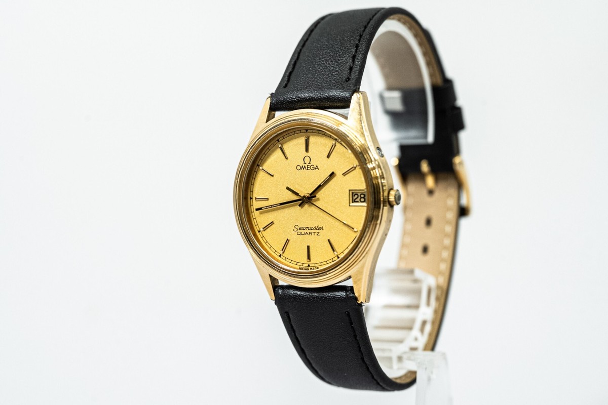 マ*ム様 OMEGA Seamaster Quartz ゴールド Omega Seamaster Quartz Full Gold – Luxo Time Firenze