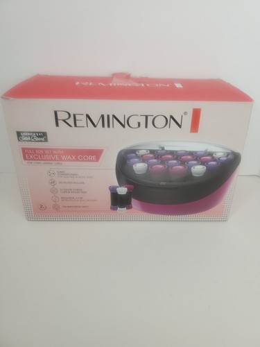 Remington Hot Rollers 20 Curlers Wax Core H 5600 3 Sizes Pageant WITH CLIPS - Picture 5 of 6