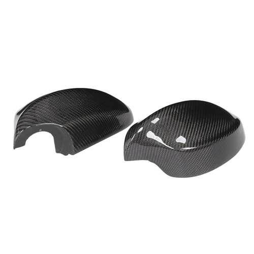 ˜Pair Of Rearview Side Mirror Cover Cap Carbon Fiber Replacement For 3 Series - Picture 5 of 22