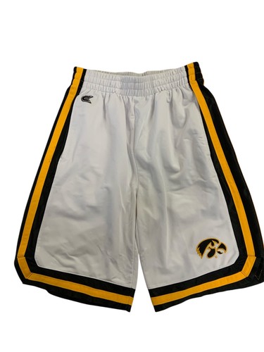 Pantalones Cortos Iowa Hawkeyes Blanco Coliseo Atletismo Bolsillo Elastizados Para Hombre Pequeños - Imagen 1 de 19