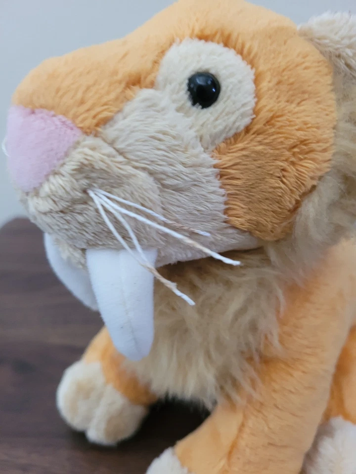 Ganz Webkinz Sabertooth Tiger Plush Toy Stuffed Animal HM609 No Code - Image 3 of 4