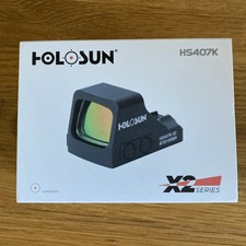 HOLOSUN HS407K-X2 Red Dot Sight - Black