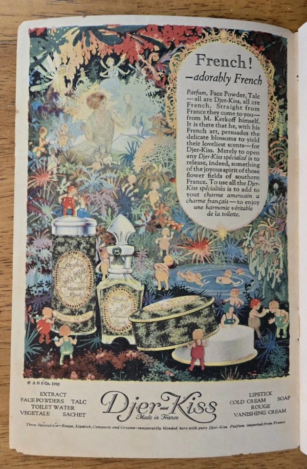 1922 Maxine Elliott's Theatre Program New York City Broadway, Play - Rain - Image 2 of 4