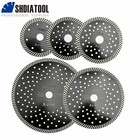 SHDIATOOL 1pc 105-230mm Diamond Hot Pressed Diamond Narrow Turbo Blade Hole Saw