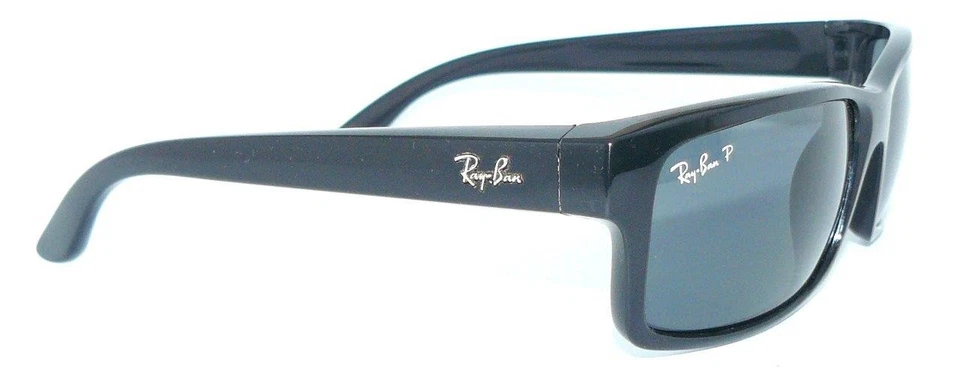 Ray Ban SONNENBRILLE SCHWARZ BLAU POLARISIERT 4151 BRILLE PREDATOR 4188 ETUI - Bild 2 von 4