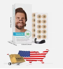 30 pairs Magnetic Nasal Breathing Dilators Kits Sport Nasal Dilator Boost Oxygen