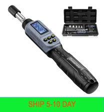 GROWNEER Digital Torque Screwdriver, 2.66-53.1 In-lbs/0.3-6 Nm, 1/4'' Drive Inch