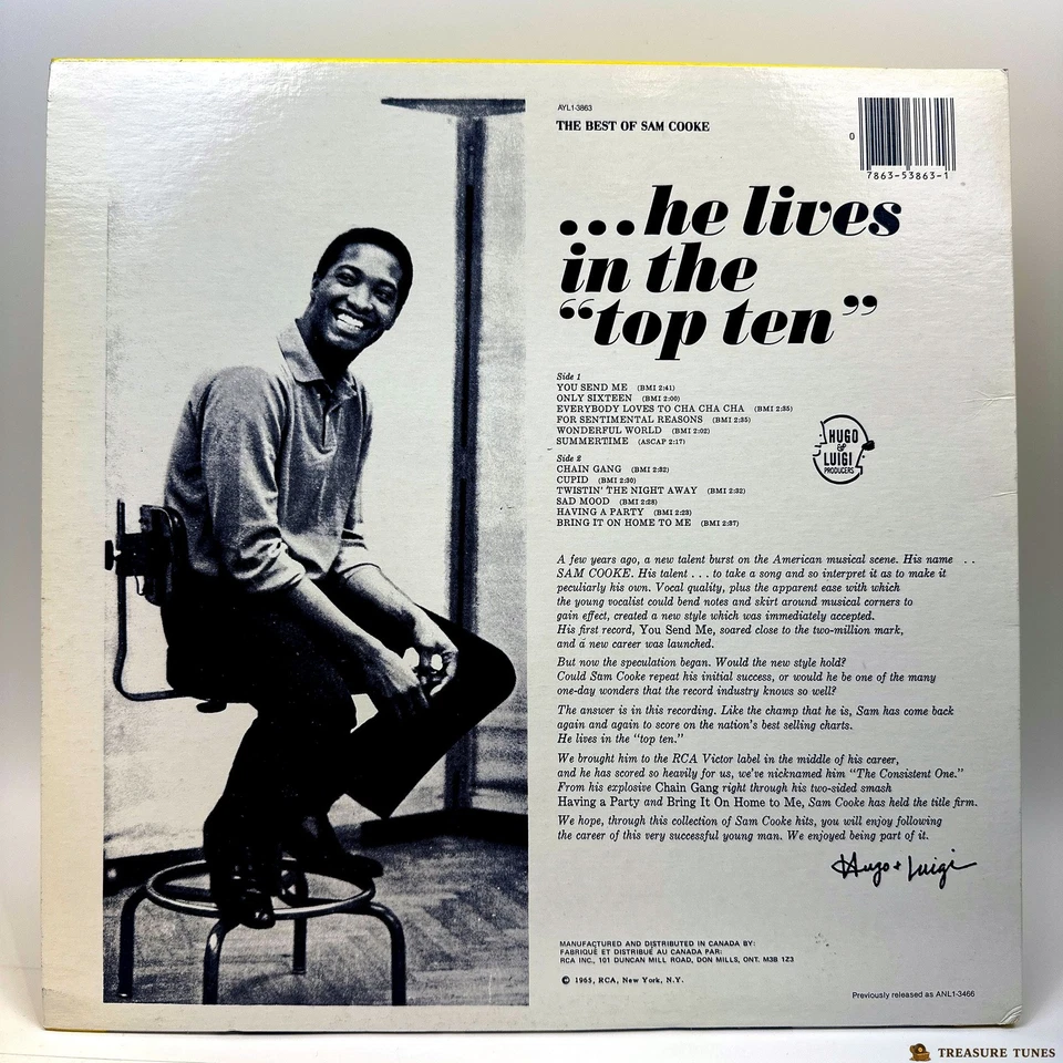 Sam Cooke – The Best Of Sam Cooke - Image 3 of 4
