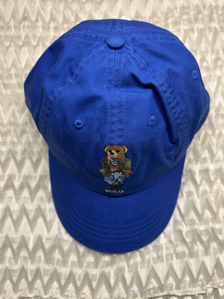 Polo Ralph Lauren Explorer Bear Ball Cap. BLUE SATURN. NWT - Image 2 of 4