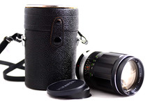 VINTAGE AUTO MIRANDA 135MM F2.8 PORTRAIT CAMERA LENS WITH CASE EXCELLENT 