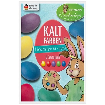 Eierfarben Heitmann Kaltfarben Ostern Ostereierfarben 5 Farben