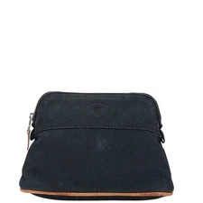 HERMÈS Bolide Mini Cosmetic Pouch – Black