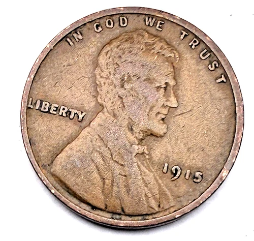1915-P Lincoln Wheat 1c ~ Very Fine?  ~ Better Date! ~ D27