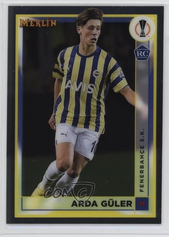 2022-23 Topps Merlin UEFA Club Competitions Arda Guler #43 13ec