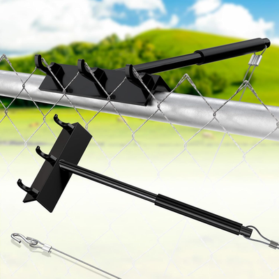 #ad Chain Link Fence Top Rail Stretcher Tool Heavy Duty Fence Fabric Support Tool w $64.73