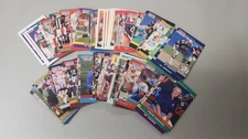 100 NFL Football Cards – Vintage 1990s Lot – Mixed Brands – Stars & Inserts