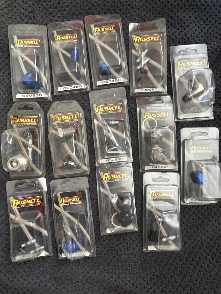 Lote de autopartes Russell (14 piezas en total) Foto 2 de 4