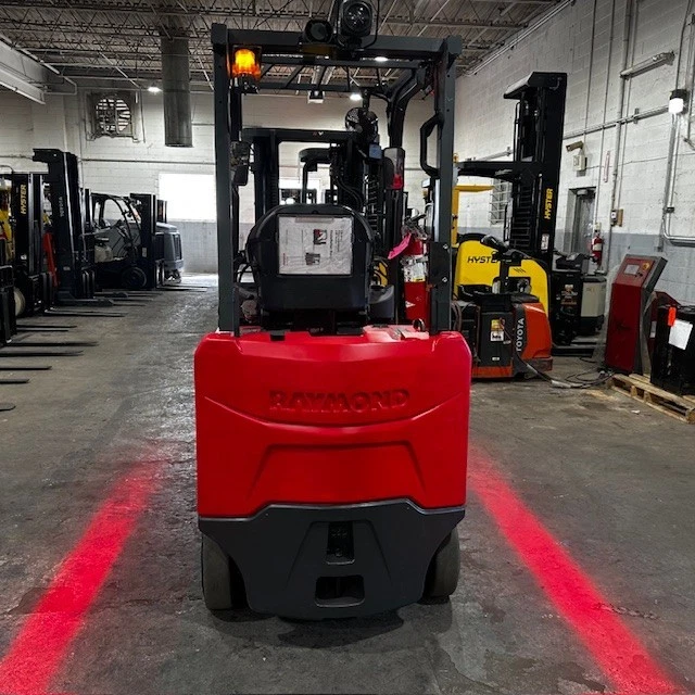 2021 Raymond 4750C50 5000lb Used Forklift Triple Mast Sideshift 6443 Hours - Image 3 of 4