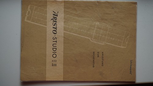 Rechenschieber, Slide roule ARISTO STUDIO N° 968 im Etui - Picture 5 of 5