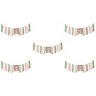  Set of 5 Dekorationen Für Den Ersten Geburtstag Baby-Geburtstagsdekoration