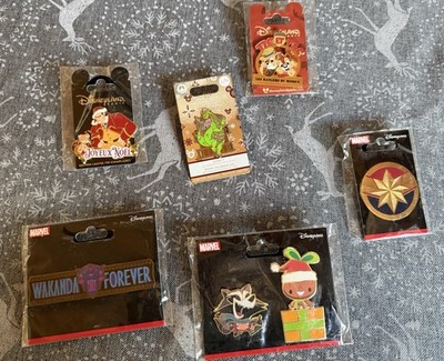 Disneyland Paris Trading Pins Set 6 Stück