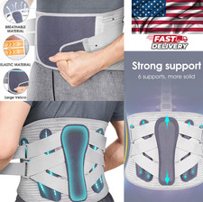 Umbilical Hernia Belt for Men Women - Abdominal Support Binder with Compression