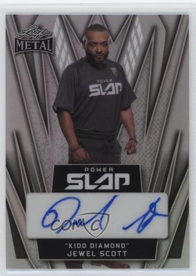 2025 Leaf Metal Power Slap Silver Prismatic /49 Jewel Scott #BA-JS1 Auto 13u1