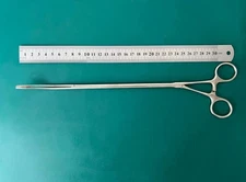 Scanlan 9009-226 Foerster Lung Grasping Clamp 7 mm shaft, curved left