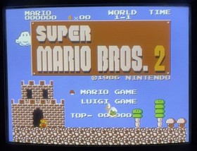 Super Mario Bros. Mario Bros 2 Famicom Disk System Japan Import US Seller TESTED