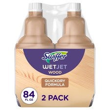 Swiffer WetJet Wood Floor Cleaner Refill 42.2 Fl. Oz. 2/Pack (99925) 0.48 per fl oz