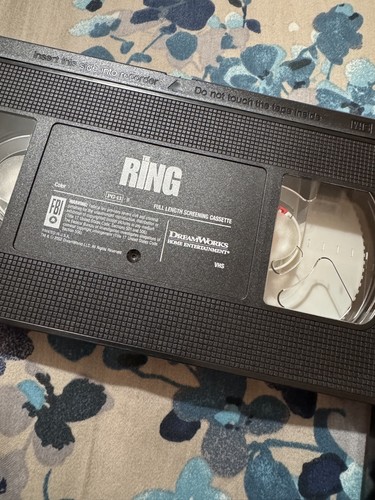 PROMO SCREENER The Ring VHS Movie Sealed - Rare Horror Collection Piece - Picture 4 of 5