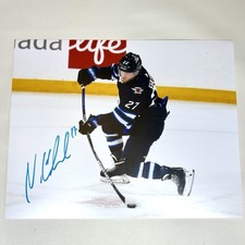 Nikolaj Ehlers Winnipeg Jets Autographed Shot  8x10 Photo