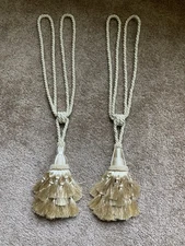 Curtain Tie Backs,  (SET OF 2), NEW, BEAUTIFUL!!!