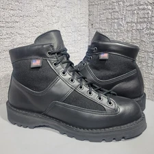 Danner Patrol Men's Size US 9.5D Black Leather Gore-Tex USA 6 Inches Boots.
