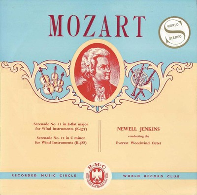 Wolfgang Amadeus Mozart, Newell Jenkins Conducting The Everest Woodwind Octet...