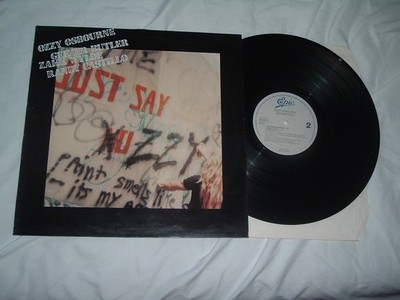 Ozzy Osbourne Nur Say Ozzy '90 Orig Promo Eu Import Presse Neu