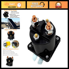 Heavy Duty 12V Solenoid Relay 100 Amp, Intermittent Duty for Dump Trailers, 4 Te