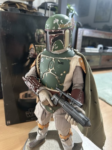 Sideshow Premium Star Wars Boba Fett 1/4 Statue 52cm OVP Sammlung - Bild 3 von 7