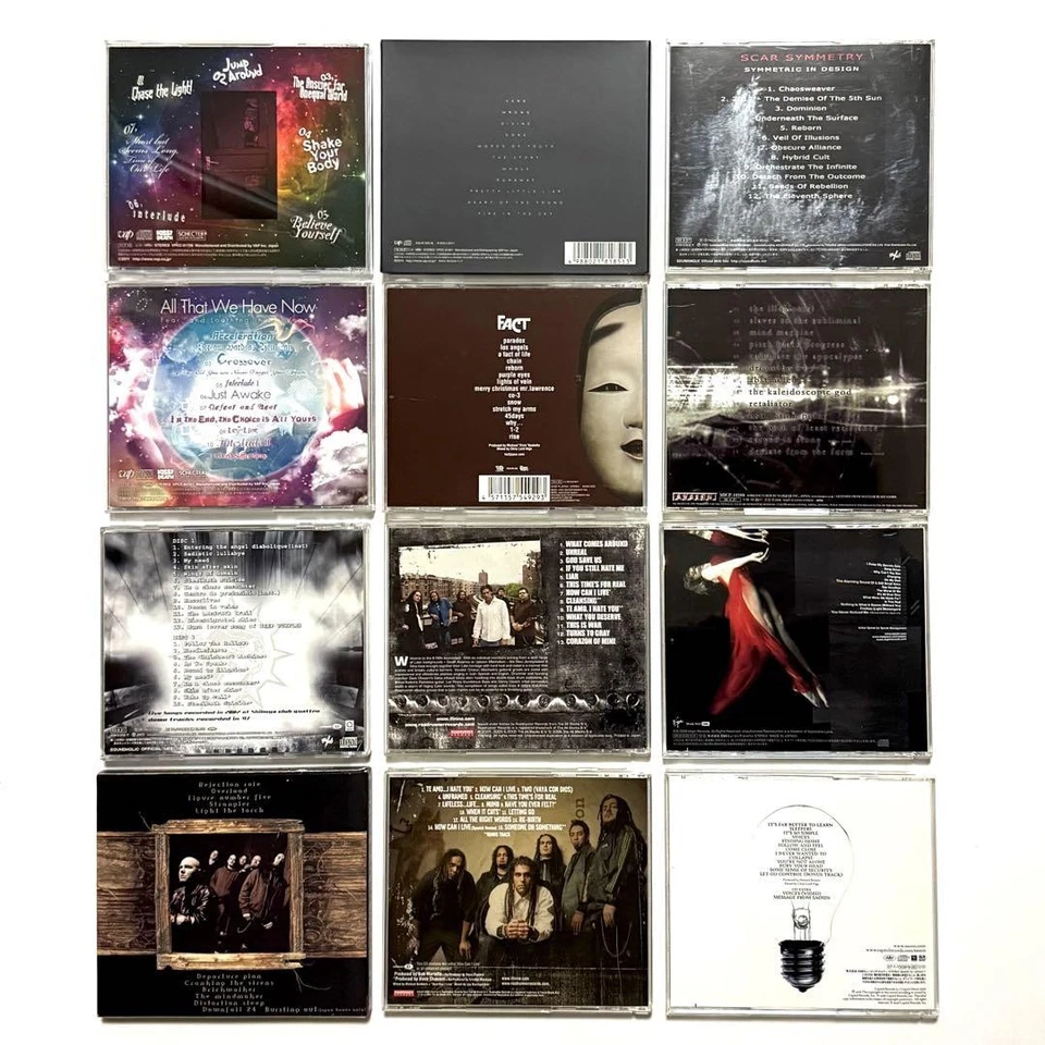 44-Cd Set Heavy Metal & Hard Rock Music Collection Bulk Lot Classic Rock Albums Foto 3 de 4