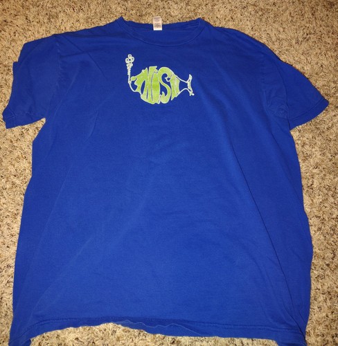 Official XL Phish Tee Classic Logo Blue