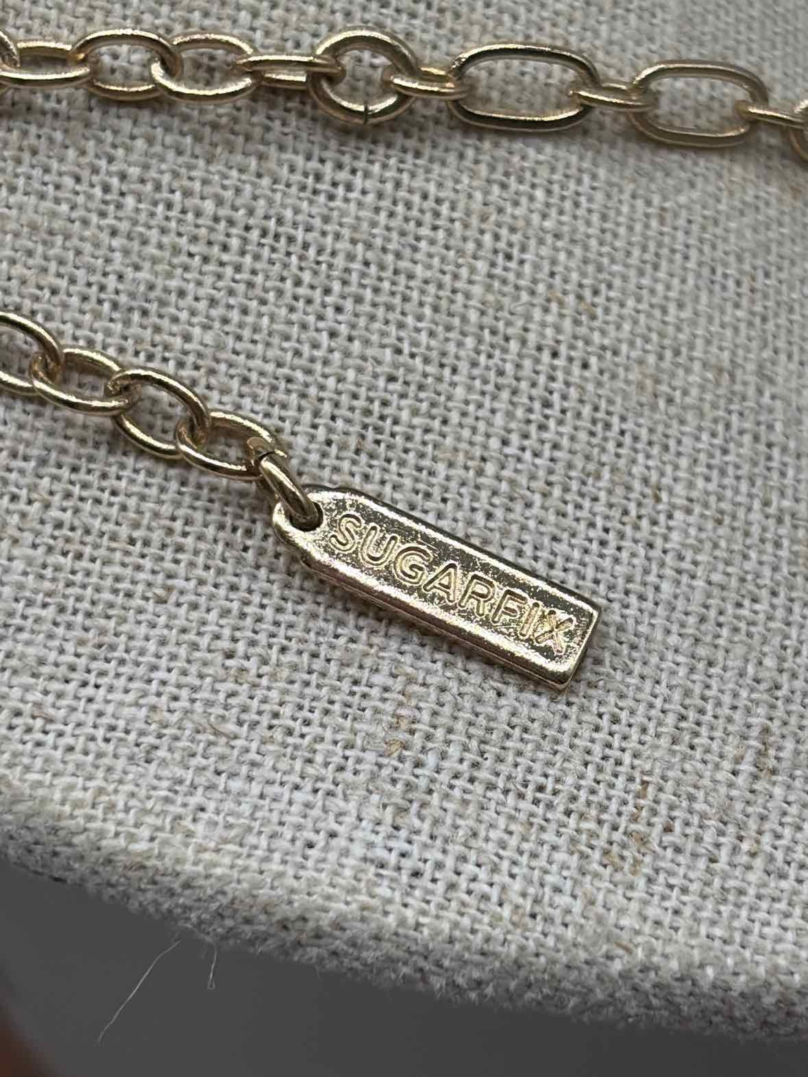 Pre-Owned Sugarfix Gold Chain Statement Necklace - image 4